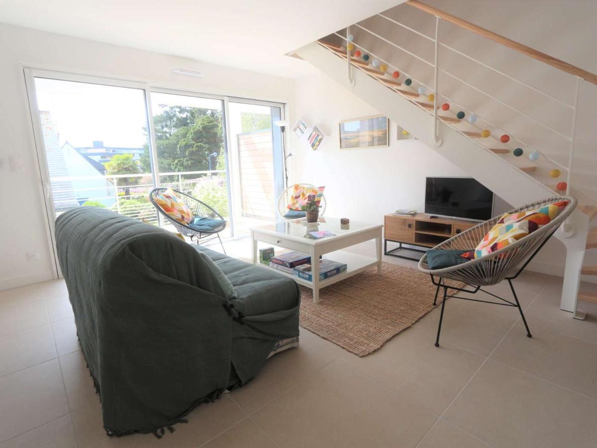 Duplex Lumineux A Benodet: Plage Et Thalasso A Pied, Terrasse, Parking Et Abri Velo Inclus - Fr-1-481-117 Εξωτερικό φωτογραφία