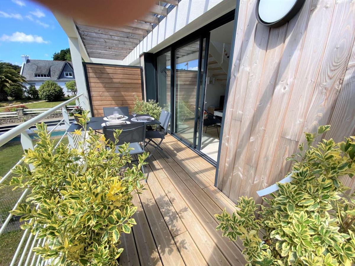Duplex Lumineux A Benodet: Plage Et Thalasso A Pied, Terrasse, Parking Et Abri Velo Inclus - Fr-1-481-117 Εξωτερικό φωτογραφία