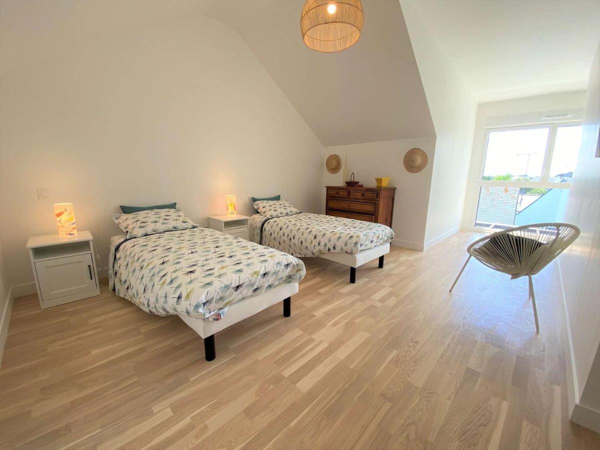 Duplex Lumineux A Benodet: Plage Et Thalasso A Pied, Terrasse, Parking Et Abri Velo Inclus - Fr-1-481-117 Εξωτερικό φωτογραφία