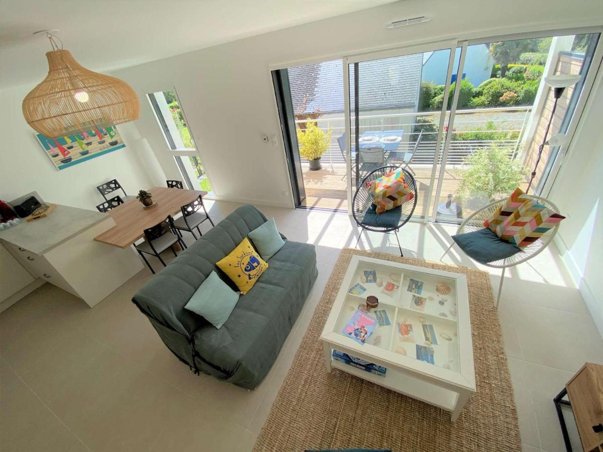 Duplex Lumineux A Benodet: Plage Et Thalasso A Pied, Terrasse, Parking Et Abri Velo Inclus - Fr-1-481-117 Εξωτερικό φωτογραφία